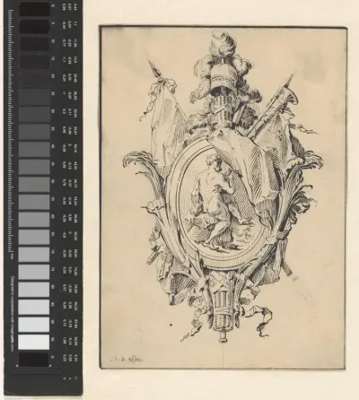 Cartouche met Hercules