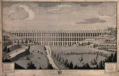 Caserta, Italy: the aqueduct