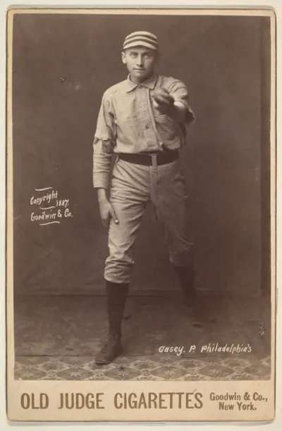 Casey, Pitcher, Philadelphia, from the series Old Judge Cigarettes