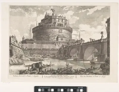 Castel Sant'Angelo en de Ponte Sant'Angelo in Rome