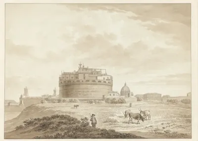 Castel Sant'Angelo (de Engelenburcht) in Rome