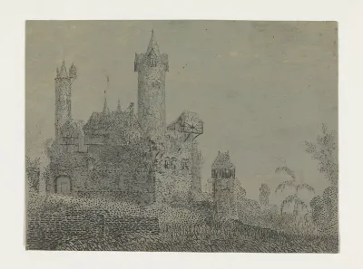 Castle with Tall Towers