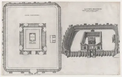Castrum, from "Speculum Romanae Magnificentiae"
