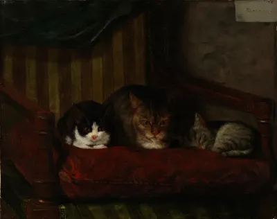Cat with Kittens