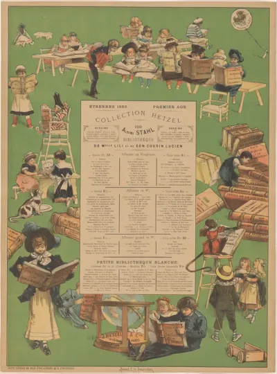 Catalogue of J. Hetzel & Cie in Paris