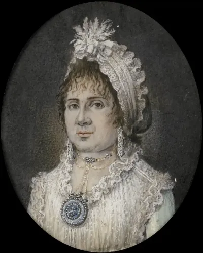 Catharina Theresia Weber (1760/61-1847). Echtgenote van Joannes Titsingh, Amsterdam