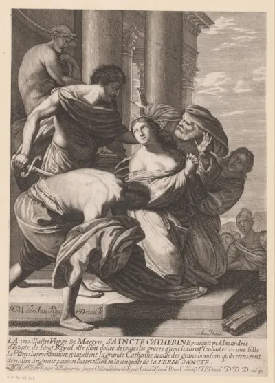 Catharina van Alexandrië met haar beulen