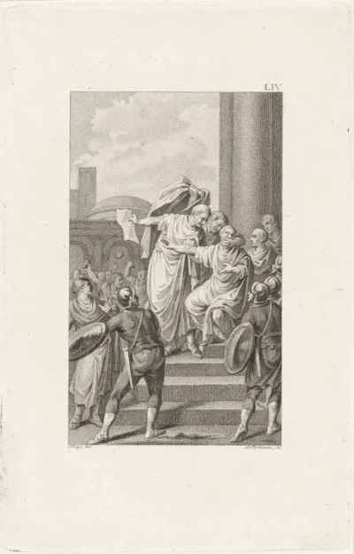Cato's verzet tegen Metellus Nepos