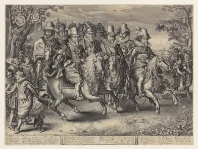 Cavalcade of Eleven Princes of the House of Nassau-Orange