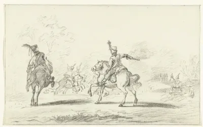 Cavalerie-gevecht