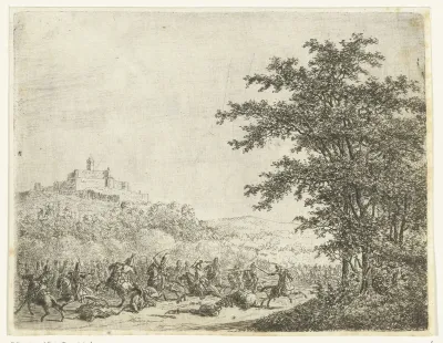Cavaleriegevecht bij Würzburg