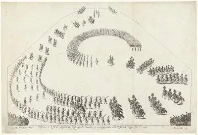 Cavallerie en infanterie