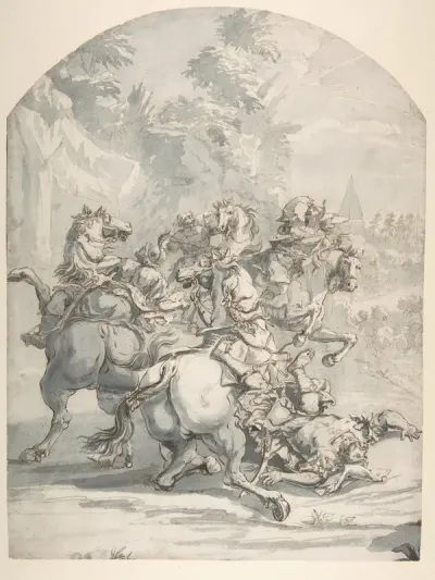 Cavalry Engagement