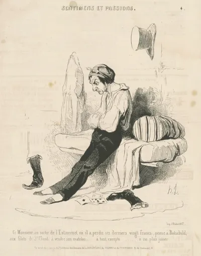 Ce monsieur, au sortier de l'estaminet ...