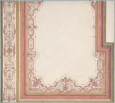 Ceiling Design for Madame Hope's Bedroom