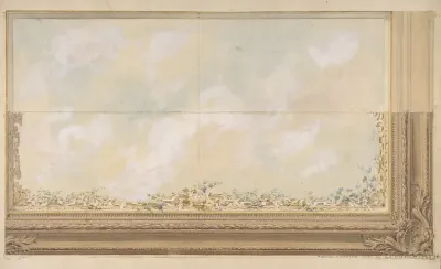 Ceiling Design for the Dining Room of the Duke d'Albe, Madrid