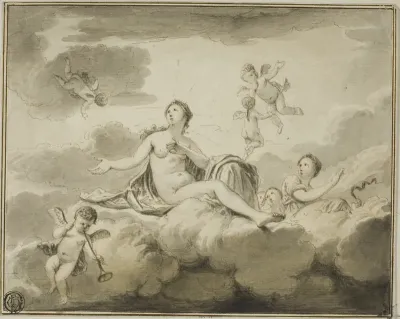 Ceiling Design: Truth Triumphant, with Prudence and Other