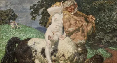 Centaur Abducting a Nymph
