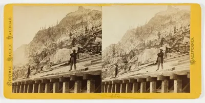 Central Pacific Railroad, California, from the series "Central Pacific Railroad, California"