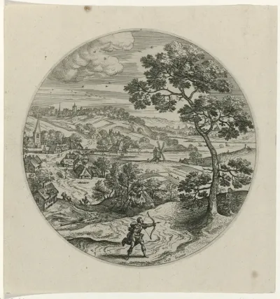 Cephalus op jacht