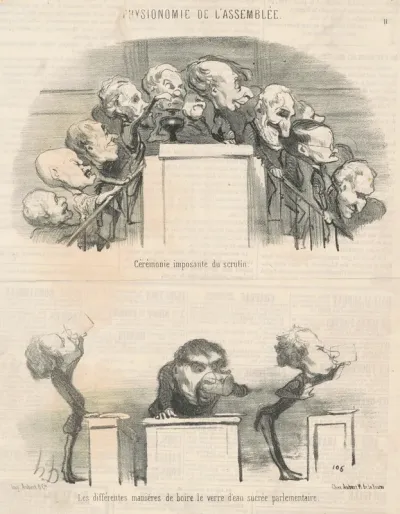 Cérémonie imposante du scrutin