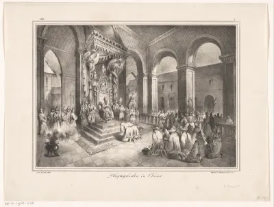 Ceremonie in China