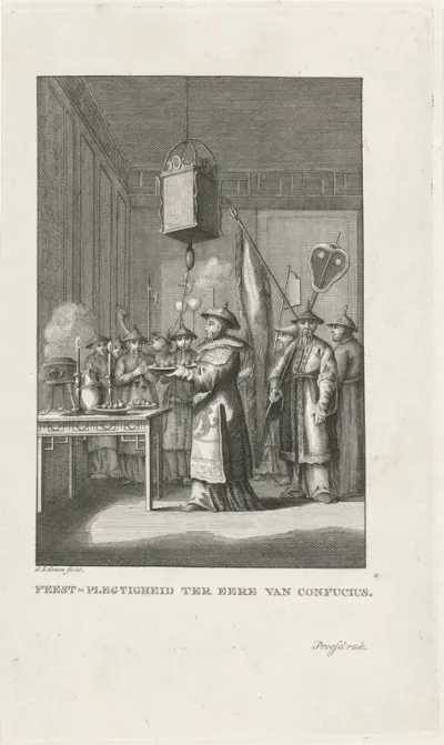 Ceremonie ter ere van Confucius