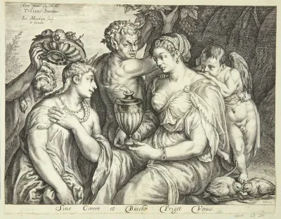 Ceres, Bakkus og Venus