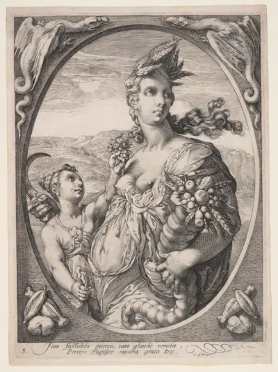 Ceres, from Three Pagan Gods or Goddesses