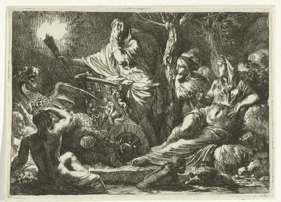 Ceres op zoek naar Proserpina