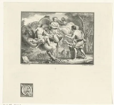 Ceres verschijnt aan de boeren