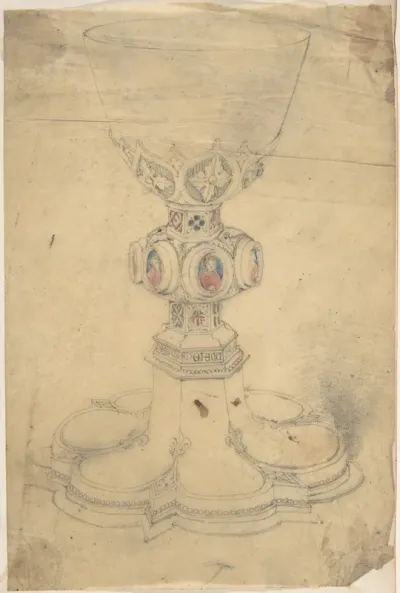 Chalice with Enamel Ornament