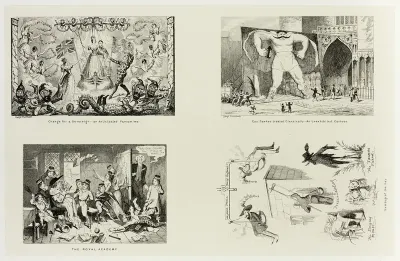 Change for a Sovereign - an Anticipated Pantomime from George Cruikshank's Steel Etchings to The Comic Almanacks: 1835-1853 (top left)