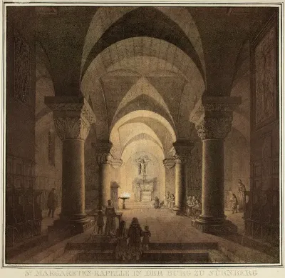 Chapel of Saint Margaret in the City of Nuremberg, from Collection of Memorable Medieval Buildings in Germany