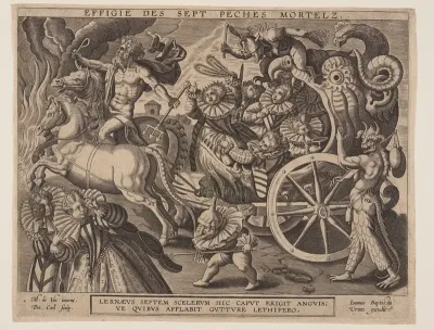 Chariot with the Seven Deadly Sins