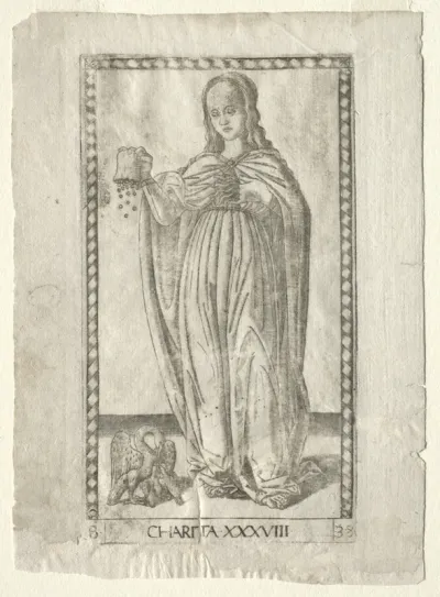 Charity (from the Tarocchi, series B: Cosmic Principles & Virtues, #38)