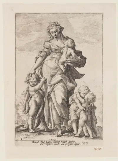 Charity, from The Virtues