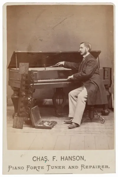 Charles F. Hanson, Piano Forte Tuner and Repairer