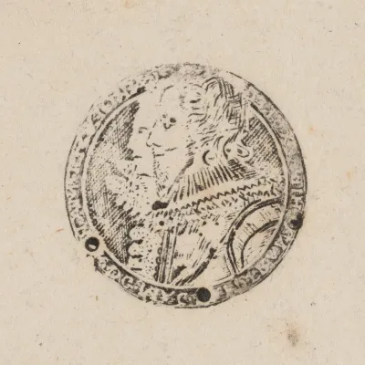 Charles I and Henrietta Maria Facing to the Left [right half]