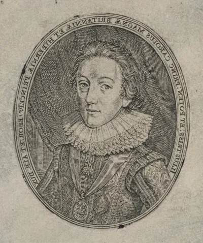 Charles I, King of England [top half]