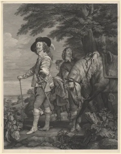Charles I of England and the Duke of Hamilton