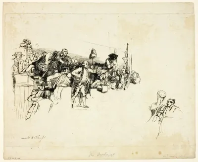 Charles James Fox on the Hustings at Covent Garden