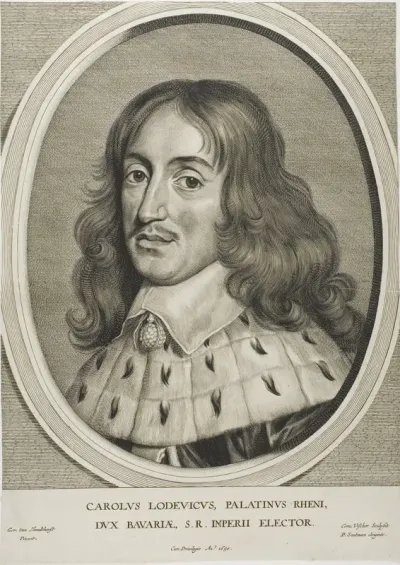 Charles Louis, Count Palatine, from Effigies Variae