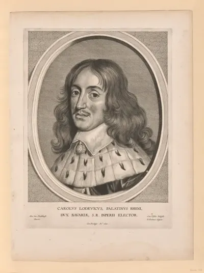 Charles Louis, Count Palatine, from Effigies Variae...