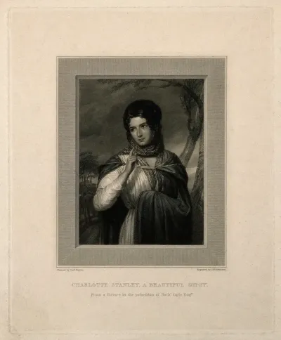 Charlotte Stanley, a beautiful gypsy