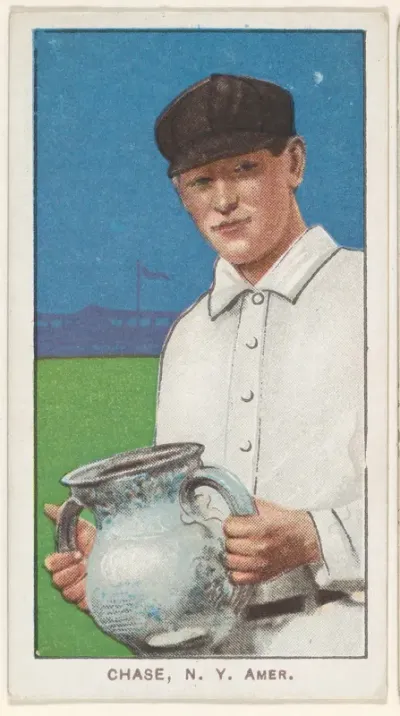 Chase, New York, American League, from the White Border series (T206) for the American Tobacco Company