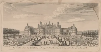 Chateau Chambord from the Gardens