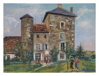 Chateau de Mont-Iracle (Isère)