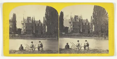 Chateau de Rougemont. Thun. Suisse, No. 120 from the series "Views of Switzerland"