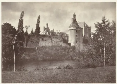 Château de Touffou in Bonnes, Frankrijk